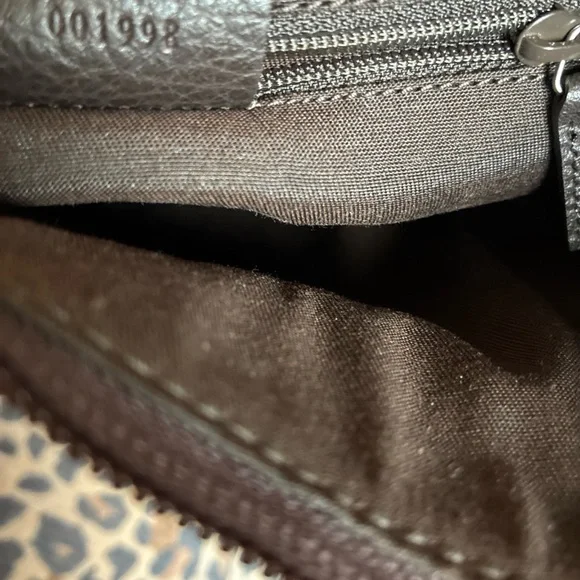Gucci brown canvas logo hobo bag - Picture 8 of 8